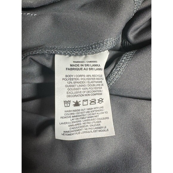 Nike Dri-fit Leggings Miami Dolphins Size S Gray Turquoise NFL Team Apparel - Picture 11 of 11